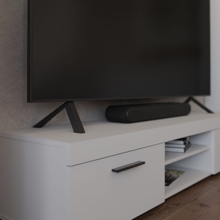 Meblościanka z witrynami MILO XL detal