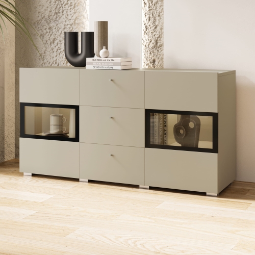 Przejdź do produktu Nowoczesna komoda z szufladami BARTEZ 132 cm