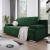 Zielona sofa młodzieżowa rozkładana BONA sztruks POSO 14 aranżacja