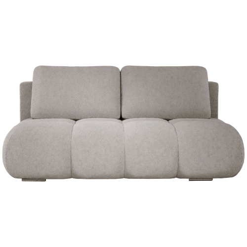 Przejdź do produktu Beżowa kanapa z funkcją spania pikowana MISTY boucle