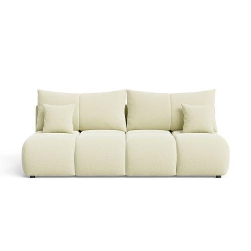 Przejdź do produktu Kremowa sofa rozkładana z funkcją spania VOLARE