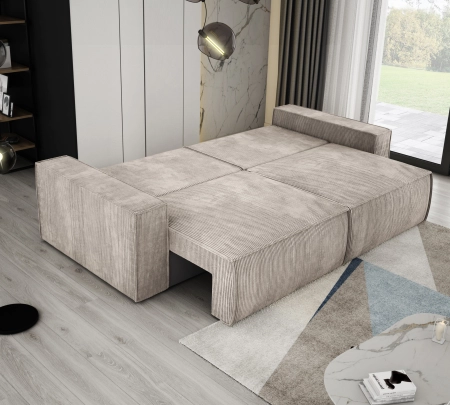 Sofa z funkcją spania po rozłożeniu COBRA
